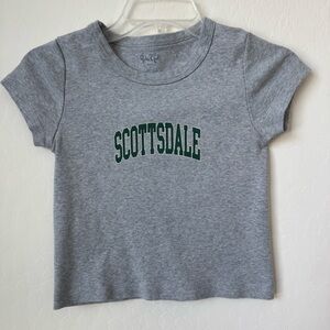 BRANDY MELVILLE John Galt Scottsdale Cropped T-Shirt